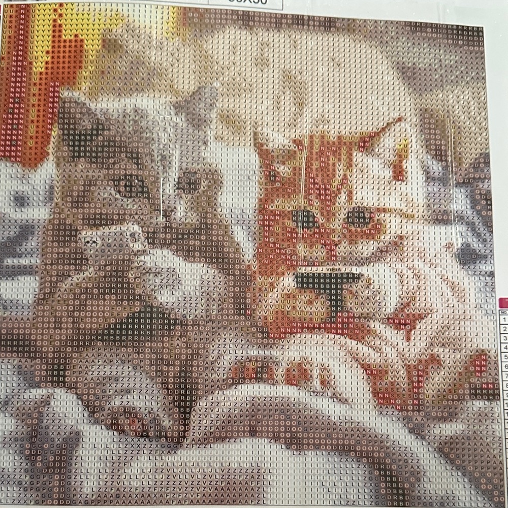 Host Support Diamond Art Kit - 2 Cozy Cats on the Phone!